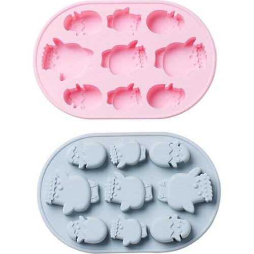 Silicone Molds Broken Chick Easter Chocolate Epoxy Cake Mold Silicone Fondant Molds Cake Decorating Tools Kitchen Accessories