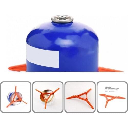 Water-proof Outdoor Supplies Folding Gas Tank Canister Stand for Picnic