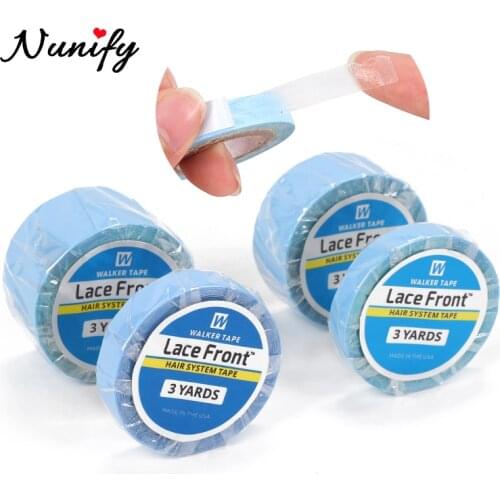 Waterproof Wig Glue Adhesive Tape For Hair Extensions Ultra Hold Hair Closure Glue Double Side No Shine Bonding Glue 3Yards/Pcs