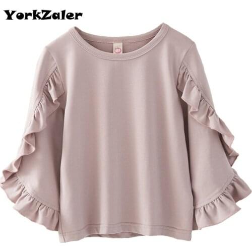 YORKZALER Long Sleeve Shirts For Girls