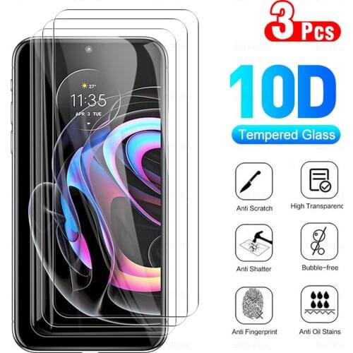 3Pcs HD Full Cover Protective Glass For Motorola Edge 20 Pro Tempered Glas Screen Protector Film For Moto Rola Edge20 20Pro 6.7"