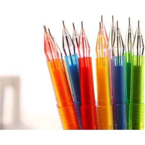 12Pcs/Set Cartoon Fresh Star Diamond Gel Pens Office Students Stationery Supplies UY8