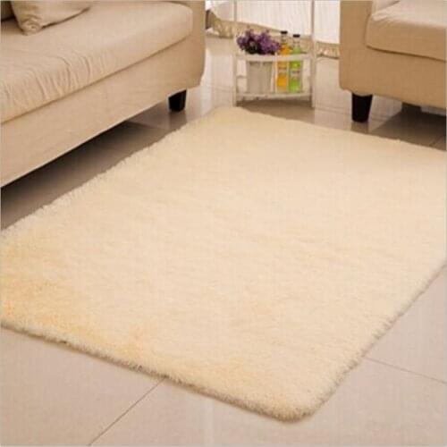 16 colors Living room Bedroom Antiskid Soft Plush Shaggy Alfombras Carpet modern Non-slip Floor Mats Faux Fur Area Rug