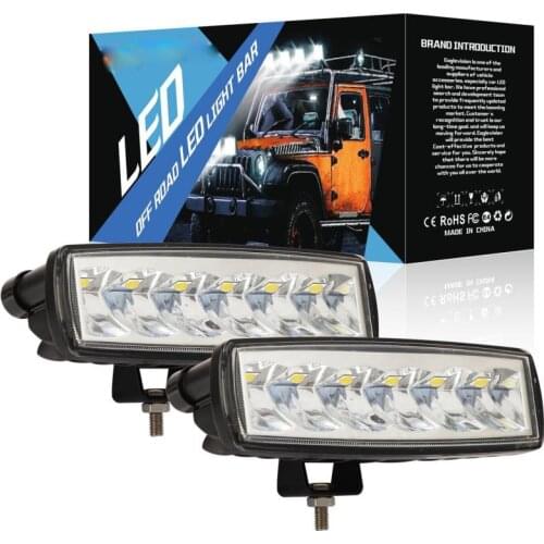 6 Inch 30W Ca Work Light Led Light Bar For Off-road Vehicle Wrangler Truck Overhaul Headlight Car Accessories Car Light