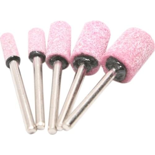 30Pcs/Set 4/5/6/8/10/12mm Abrasive Mounted Stone For Dremel Rotary Tools Grinding Stone Wheel Head Dremel Accessories