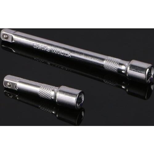 1/4" Long Short Drive Extension Bar Set Adapter Connecting Rod Socket Ratchet Wrench Extender Hand Adjustment Tools qiang