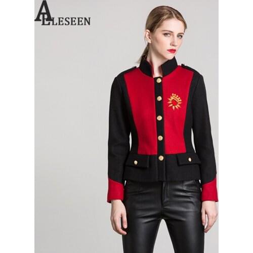 Женские красные куртки AELESEEN China At AliExpress