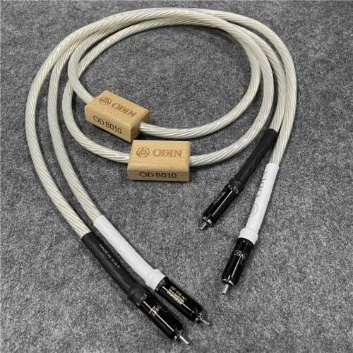AudioPhile Nordost Odin Silver Plated RCA Cable HiFi Audio Line