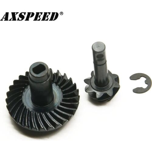 Replacement Metal Gear Kit Axles Gear Set 8/30T for RC 1/10 Front Rear Axle Axial SCX10II AX90046 Car