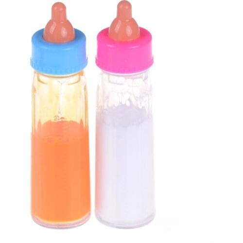 1PC Disappearing Milk Bundle Preemie Kit 2 Colors Baby Dolls Feeding Bottle Magic Dummy Pacifiers Set Kids Play Toy Access