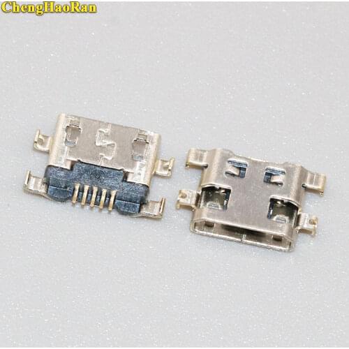 ChengHaoRan 100pcs For DOOGEE T6 T6 Pro micro usb jack charging connector plug dock socket port replacement parts