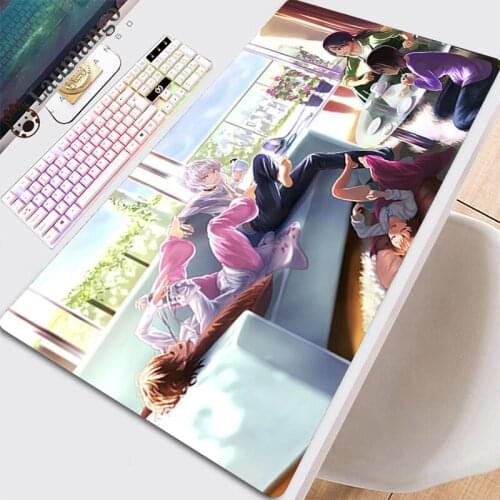 Gaming Pad Mouse With Backlight Mousepad Gamer Accessories Carpet Mousepepad Table Pads Mause Computer Keyboard Cool Accelerator