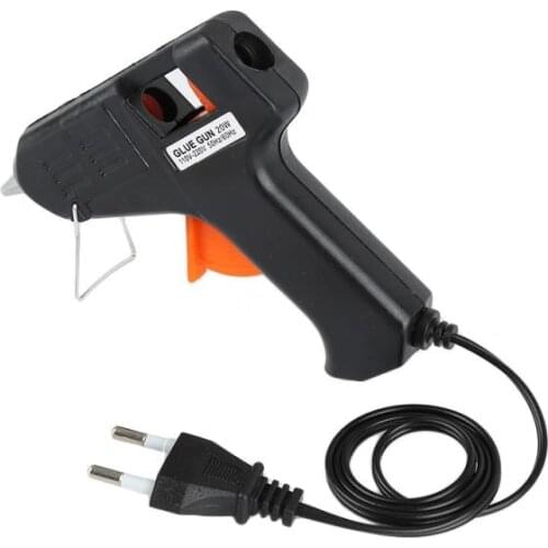 20W Mini Electric Heating Hot Melt Glue Guns Professional DIY Craft High Temp Heater Melt Repair Tool For 7mm Sticks New