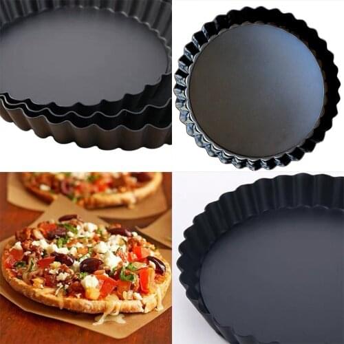 Cheesecake Pan Round Cake Mold with Removable Bottom Nonstick Carbon Steel Bread Baking Tool