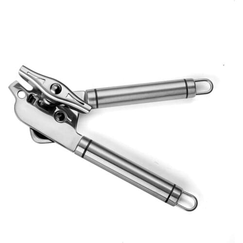 Multifunctional Stainless Steel Can Opener Manual Bottle Opener Smooth Edge Durable Safe Cutting Tool Safe and Labor-Saving