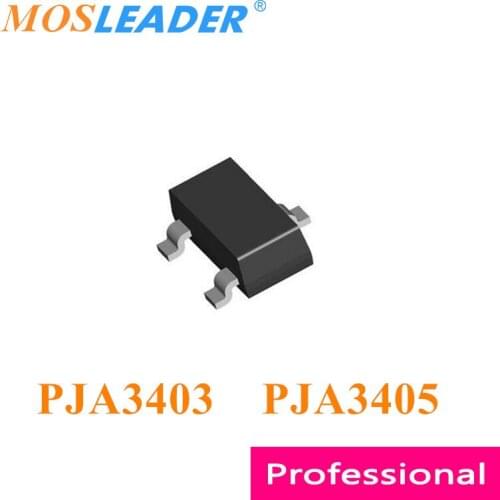 Mosleader PJA3403 PJA3405 SOT23 3000PCS PJA3403_R1_00001 PJA3405_R1_00001 P-Channel 20V 30V Made in China High quality