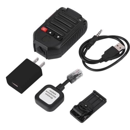 Handheld Wireless Bluetooth Microphone Speaker For Car Radio Tansceiver QYT KT Mobile Radio Microphone US Regulations 110-240V