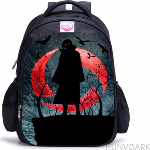 16inch Anime Narutoes 3D Printing Backpack for Teenage Girls Boys Book Travel Bag Children School Backpacks