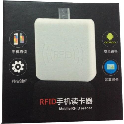 Micro USB NFC Reader 13.56Mhz RFID Proximity Sensor Smart Card Reader 4/7 bytes UID adaptible for Android Linux Windows