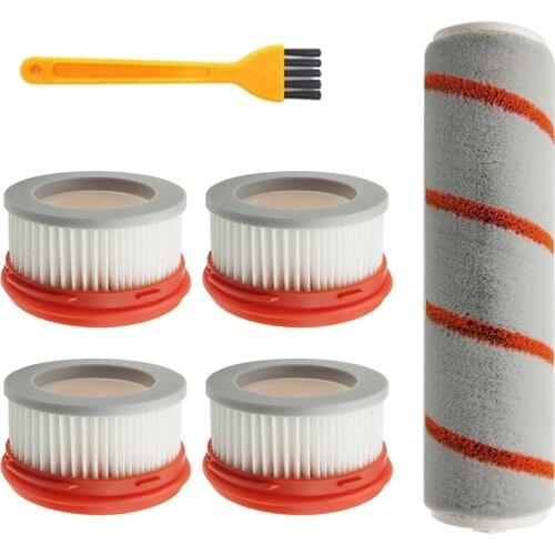 Replacement HEPA Filter Roller Brush kit for XIAOMI Dreame V9 V9P V10 Handheld Cordless Vacuum Cleaner Spare Parts Accessories