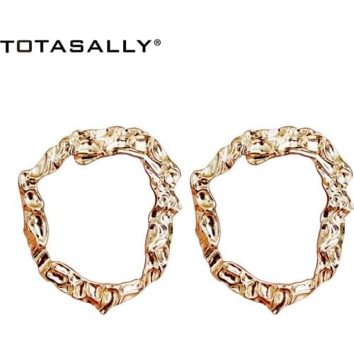 TOTASALLY Punk Oversize Irregular Geometric Earrings Hyperbole Women Stars Chunky Earring Fantastic party show Earring Jewelry