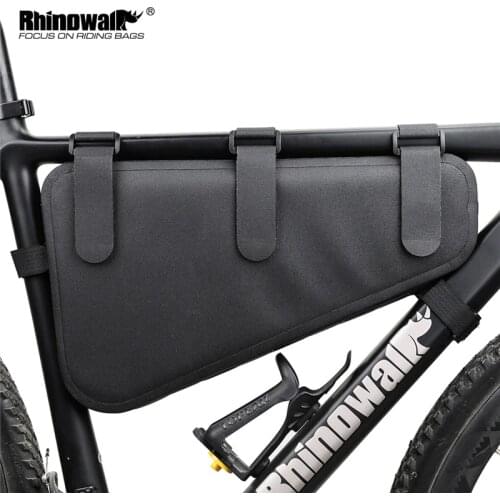 Rhinowalk Cycling Triangle Bag 4 Type Waterproof Front Tube Frame Bag Road MTB Bike Panniers Large Capacity Bicycle Accessories