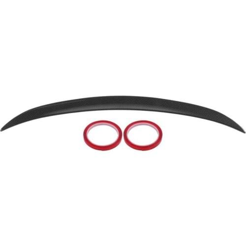 Carbon Fiber Look for M Performance Style Trunk Lid Spoiler Fit for 3 Series F30 M3 F80 2013-2019