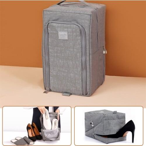 Waterproof Travel Shoe Bag Portable Boots High Heels Protective Case Large Capacity Foldable Organize Zipper Packs Accessory
