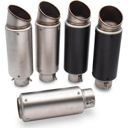 51mm 60mm Motorcycle pipe exhaust with DB killer Exhaust Pipe Muffler For Honda CRF1000L AFRICA TWIN CB F1000 600F F600 R600F