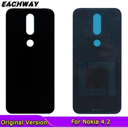 New For Nokia 4.2 TA-1184 TA-1133 TA-1149 TA-1150 TA-1157 Back Battery Cover Panel Back Case New Glass Rear Housing Replacement