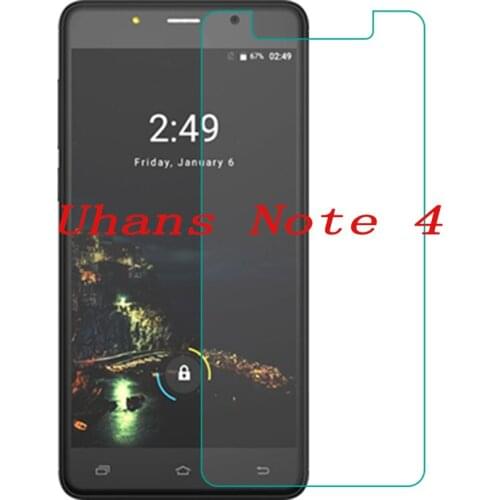 Smartphone Tempered Glass for Uhans Note 4 9H Explosion-proof Protective Film Screen Protector cover phone