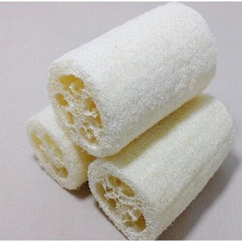 1 Pc Natural Loofah Gourd Sponge Bath Rub Dishes Cleaning Body Shower Exfoliating Scrubber Tool Sponge Scrubber