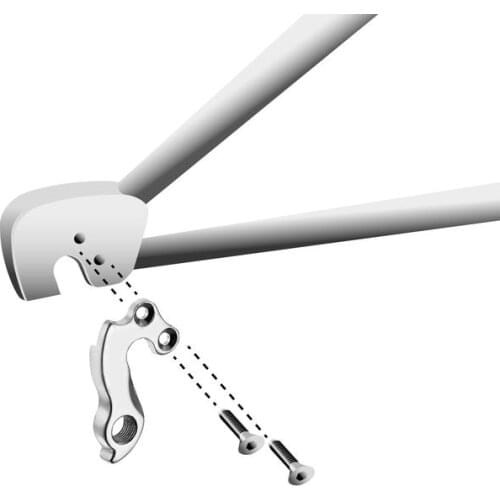 1pc Bicycle gear derailleur hanger For Fuji #D024 Roubaix Guerciotti Kona Kula Supreme Vitus Zenium SL Drag Eddy Merckx De Rosa