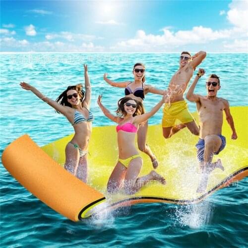 2/3 Layer Anti-tear XPE Foam Floating Pad Durable Water blanket water floating bed pad water blanket the softest water float mat