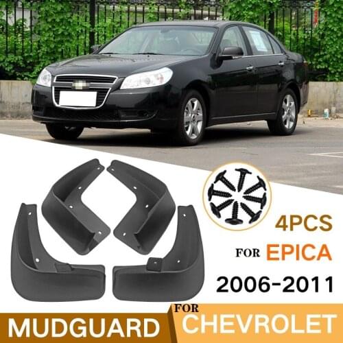 Car Mudflap FOR Chevrolet Epica 2006-2011 Car Fender Mud Flaps Guard Splash Flap Mudguards Accessories 4PCS