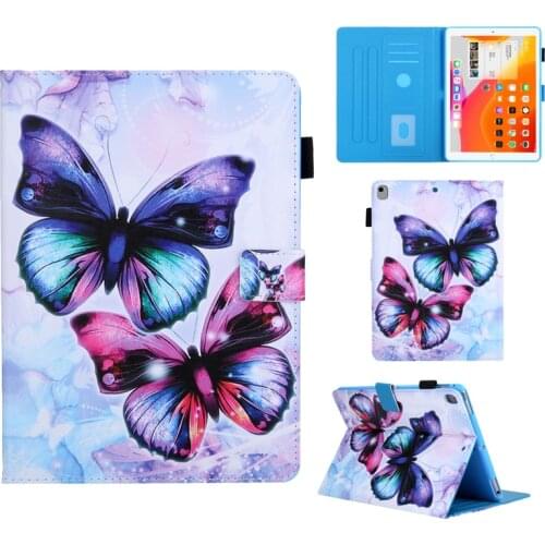 New fashion printed case For iPad Air 3 10.5 inch 2019 Flip Wallet Stand PU Leather Cover For iPad Pro 10.5 2017