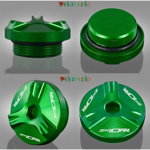 For KAWASAKI ZX10RR 2016-2021 ZX 10RR ZX-10RR Motorcycle CNC Oil Filler Cap Plug for kawasaki zx10rr zx 10rr 16-21 2017 2018