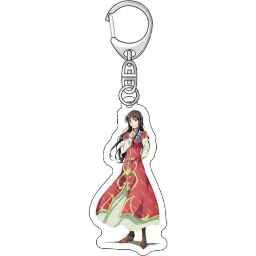 Saint magic omnipotent anime peripheral acrylic card double sided Keychains