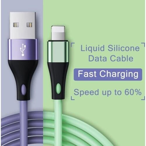 Usb Cable For iphone cable 11 pro max Xs Xr X SE 2 8 7 6 plus 6s 5s ipad air mini 4 fast charging cables For iphone charger