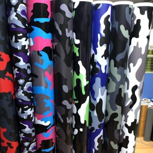 50cm*500/800cm Arctic Snow Camo Vinyl Film Car Wrap Camouflage Vinyl Wrapping Car Sticker Bike Console Computer Laptop Skin
