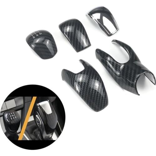 Car Gear Lever Cover For Ford Focus Fiesta Festival KUGA Escape Ecosport EDGE MONDEO Fusion C-max B-max S-max Galaxy Plague