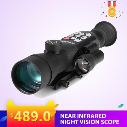 Shimmer Full Color Night Vision Telescope Monocular Nightshot Vision Scope Digital Range 1080p Wildlife Finder Computer Scope