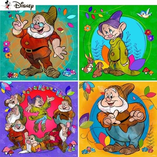 Disney 3D Diamond Painting "Cartoon character" DIY Full Rhinestones Drill Cross-stitch Kits Square Round Diamond Embroidery