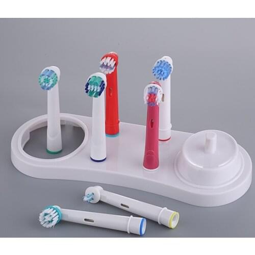 Electric Toothbrushes Holder Stand Support White Tooth Brush Heads Base With Charger Hole For Oral B 3709 3728 D18