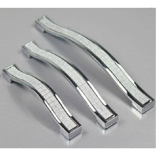 New 25Pcs Crystal Handles Kitchen Cabinet Knobs Zinc Alloy Drawer Pulls