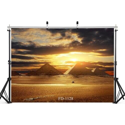 Pyramid Photography Background Sunset Backdrop Portrait For Photo Shoot Vinyl Cloth Computer Printed Backdrops Photo Studio
