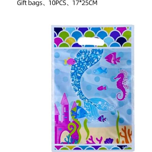 Cartoon Party Gift Bag Mickey Minnie Mouse Point Princesse Avengers Unicorn Star Baby Spiderman Luca