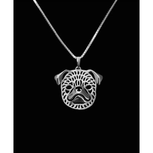 Drop shipping-Brussels Griffon (smooth coat) necklace