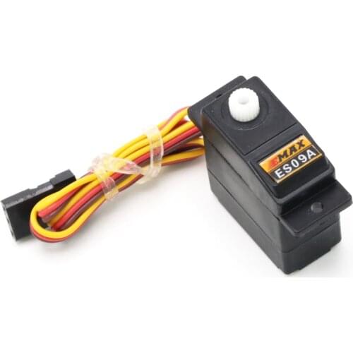 4pcs/lot EMAX ES09A Servo (Dual-Bearing) Specific Swash Servo For Trex 450 Rc Helicopters Rc Drone