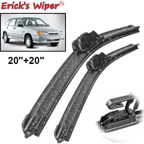 Ericks Wiper LHD Front Wiper Blades For Lada 2113 2114 2115 Windshield Windscreen Front Window 20"+20"